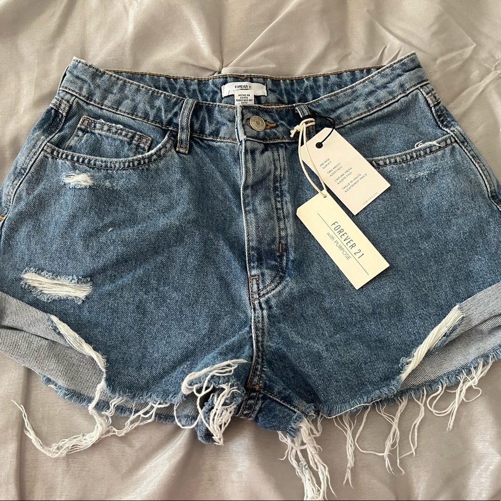 Forever 21 Ripped Shorts